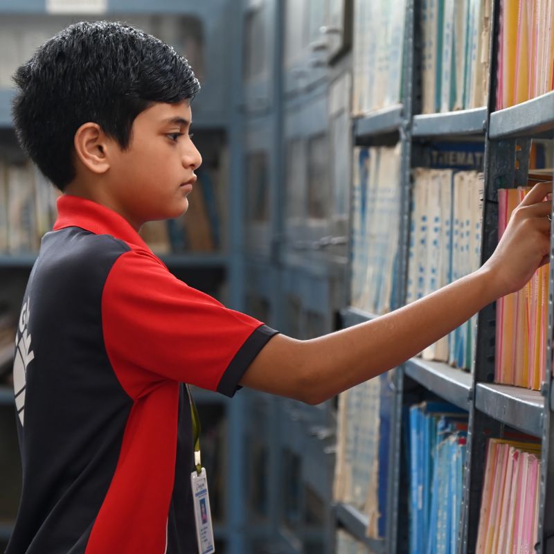Library- Vignan's World One Best School