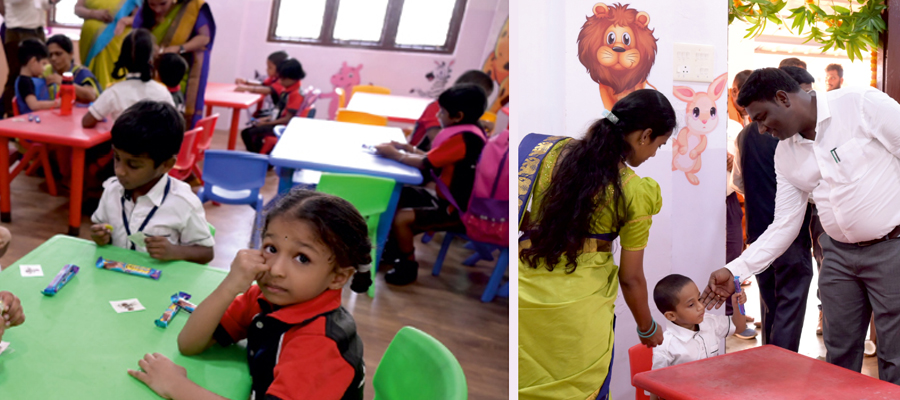 Unveiling a World of Possibilities Grand Opening of Vignan’s Pre-Primary Block