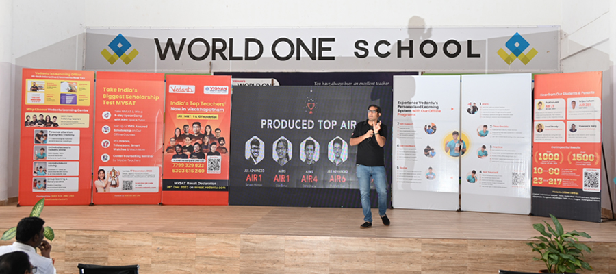 Vignan & Vedantu Group Conducted an exclusive Partnership Launch and Career Guidance