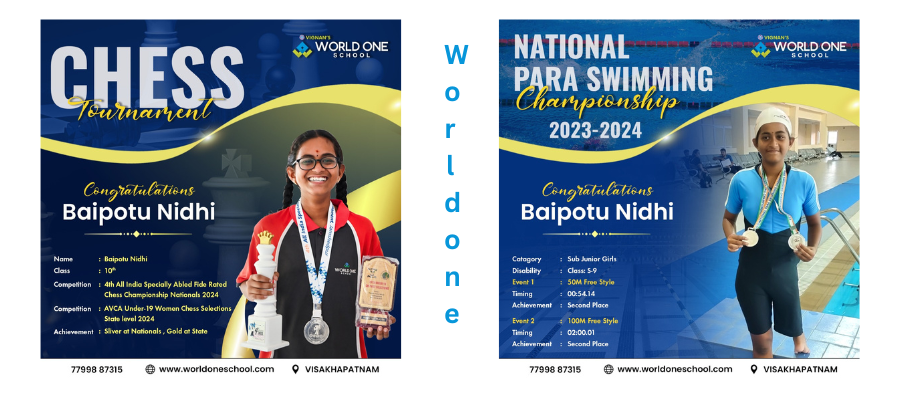 Baipotu Nidhi: A Rising Star in the World of Chess and Swimming