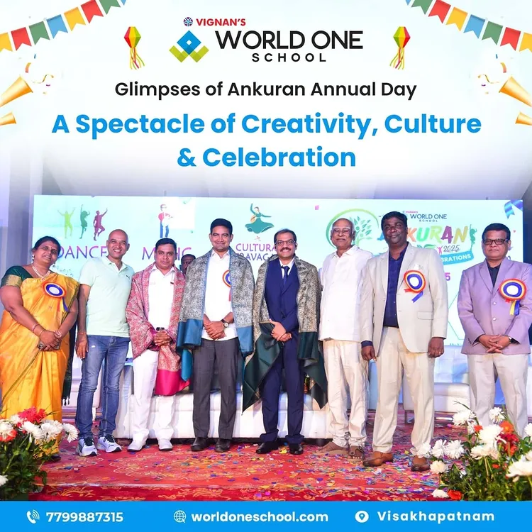 Ankuran 2024: A Spectacular Celebration of Talent & Excellence at Vignan’s World One School