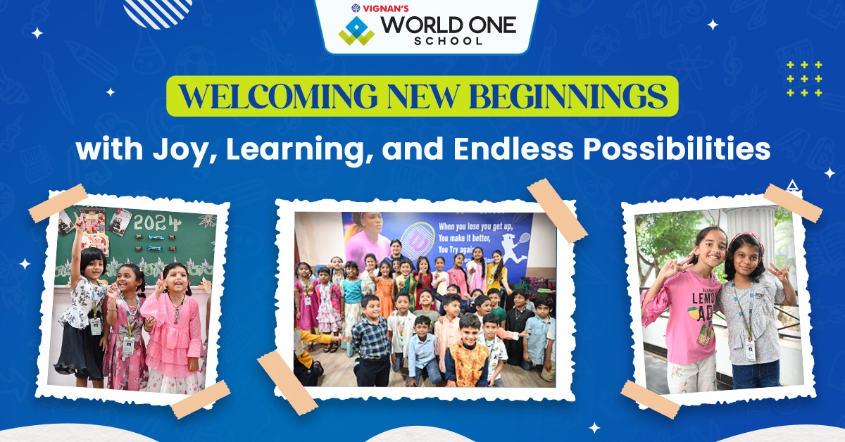 Welcoming the New Year with Joy and Celebration at Vignan’s World One School