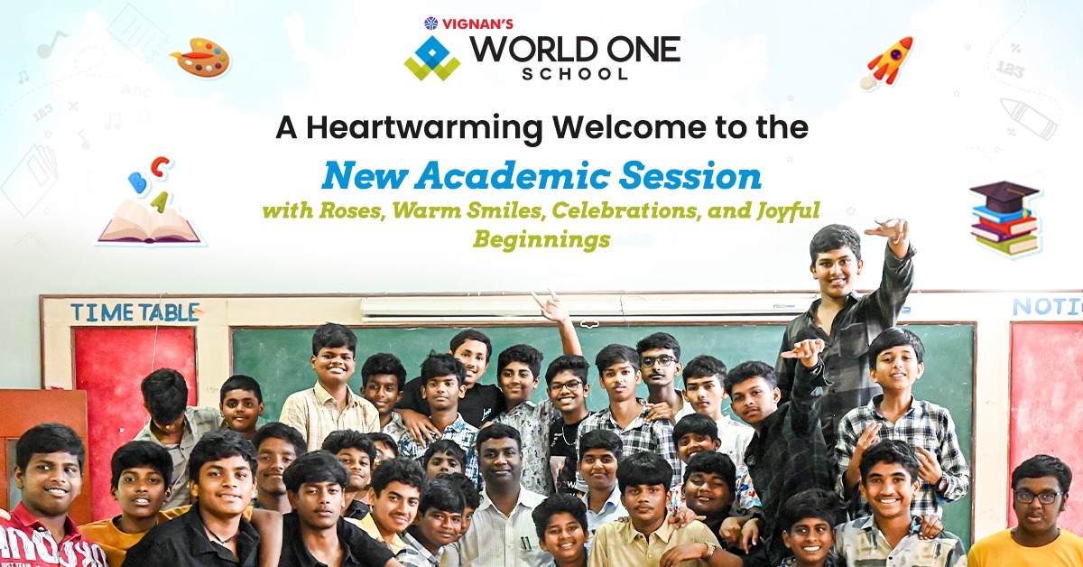 A Fusion of Festive Joy- Ugadi & Ramzan Celebration at Vignan’s World One School