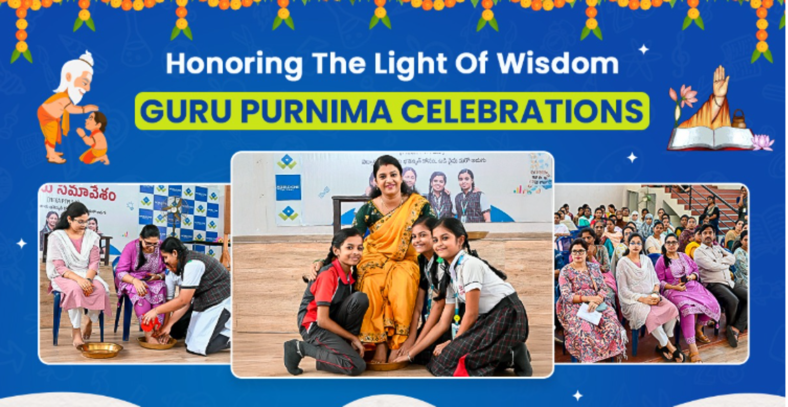 Honoring The Light Of Wisdom, Guru Purnima Celebrations At Vignan’s World One School