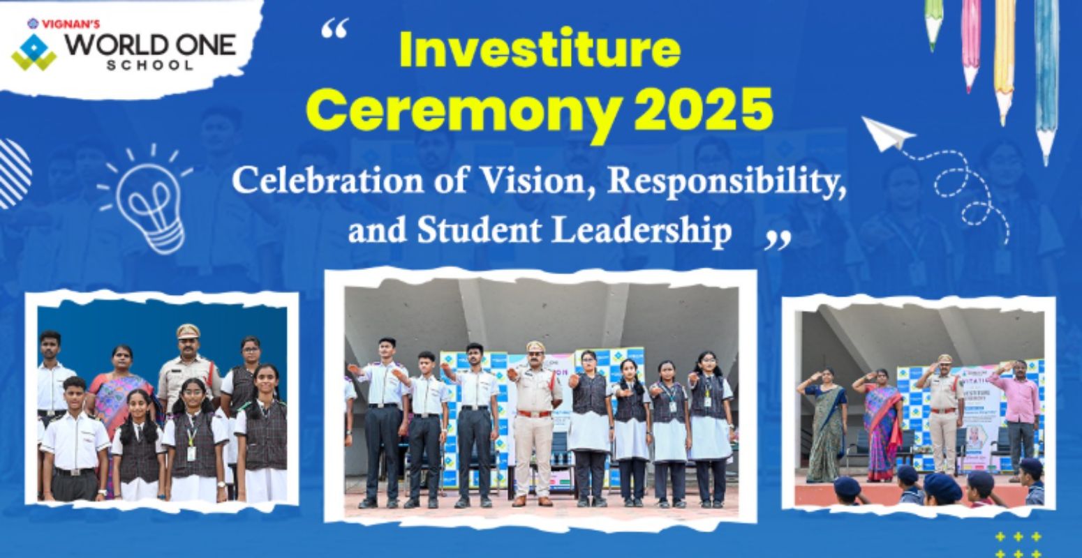 Student Leadership in Action: Investiture Ceremony at Visakhapatnam’s Top CBSE School